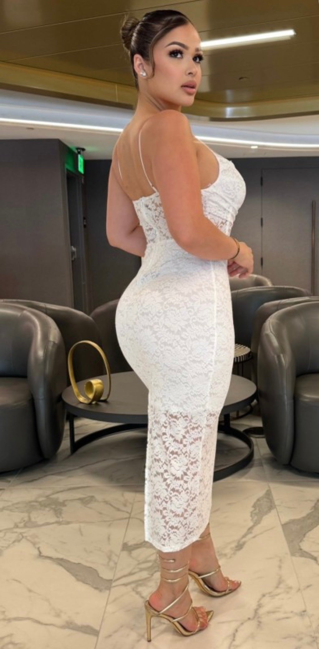 White Lace Dress